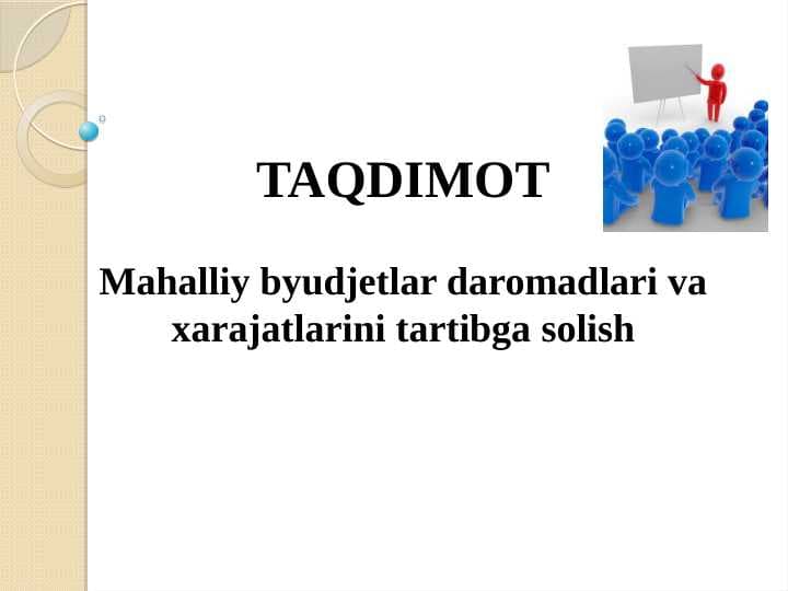 MAHALLIY BYUDJETLARNING