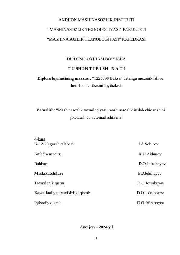 Diplom ishi