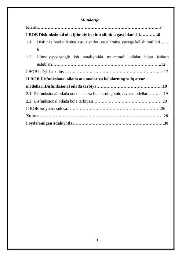 Jamoa va uni boshqarishning psixologik masalalari kurs ishi 30.docx
