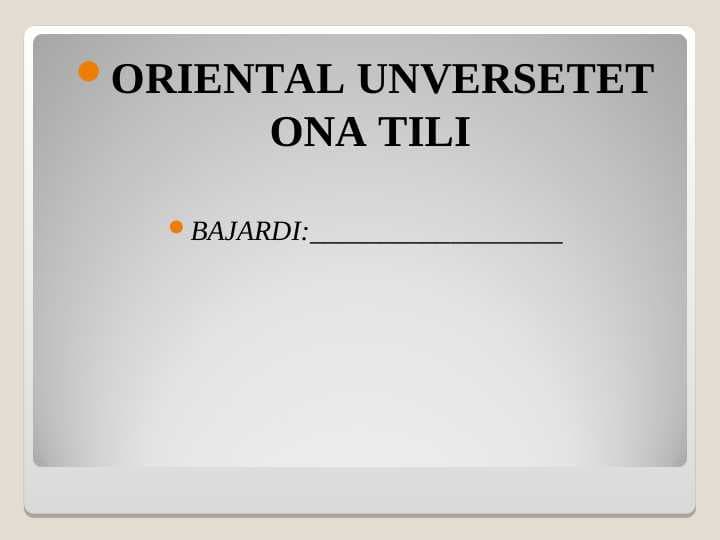 FE’L SO’Z TURKUMI