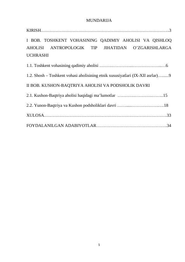 toshkent vohasining qadimgi aholisi qushon baqtriya aholisi