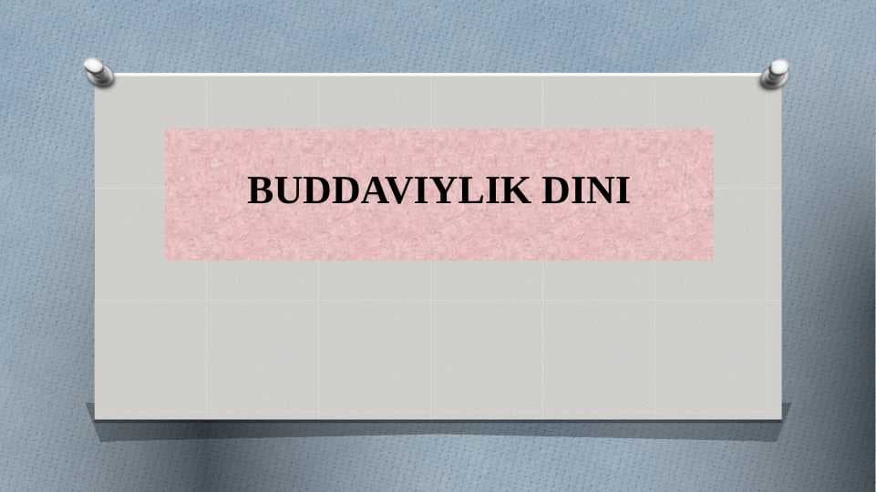 Buddaviylik dini