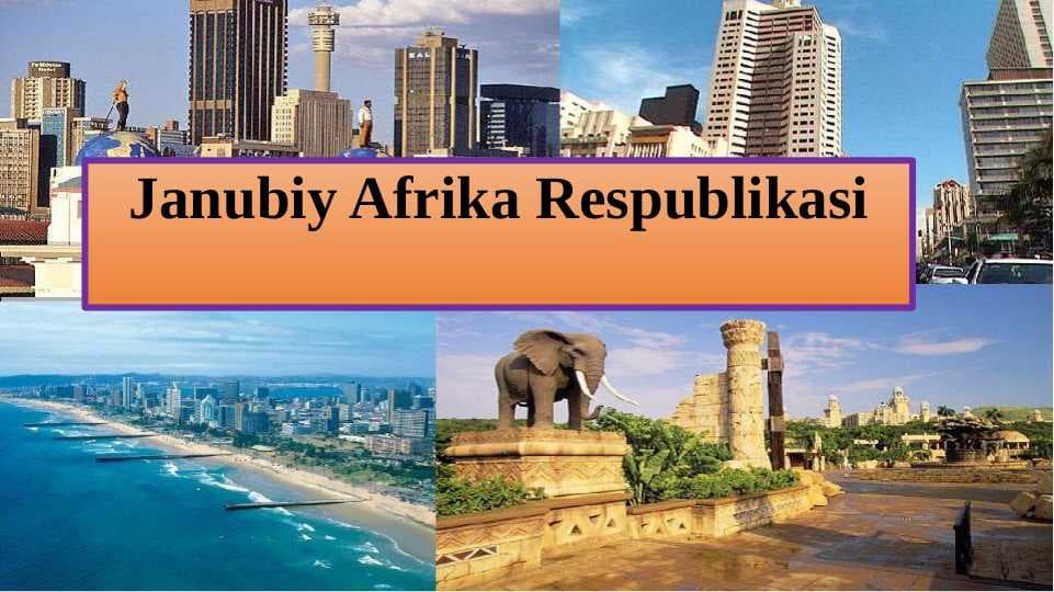 Janubiy Afrika Respublikasi