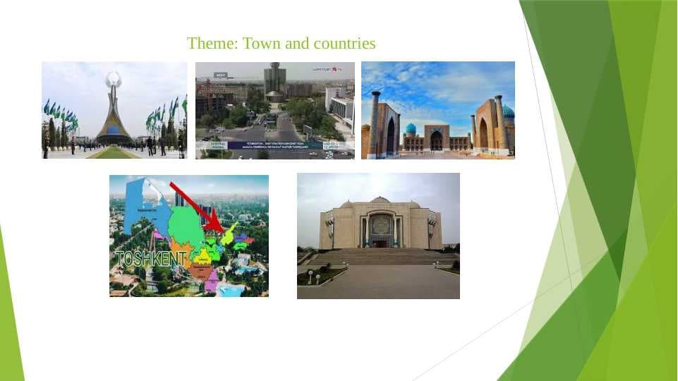 Town and countries