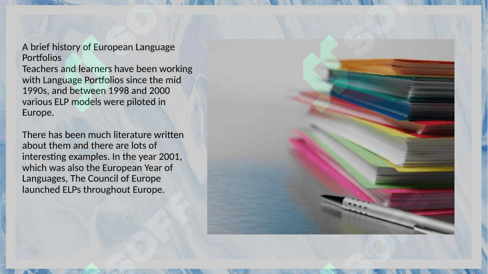 EFL teacher’s professional portfolio