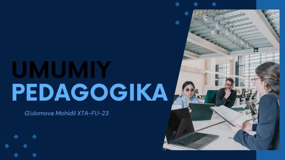 Umumiy pedagogika