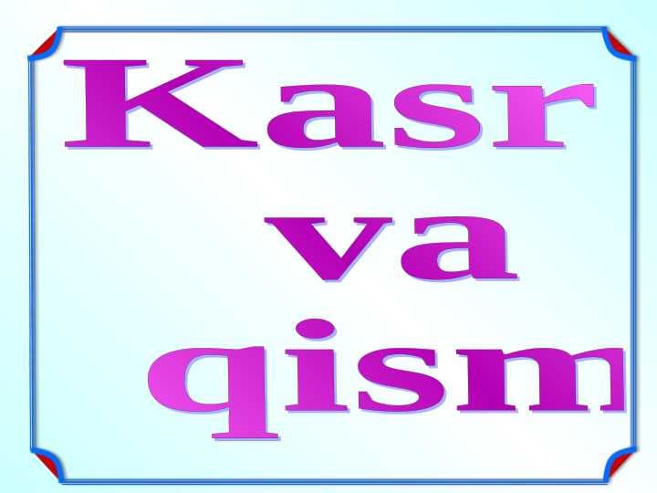 Kasr