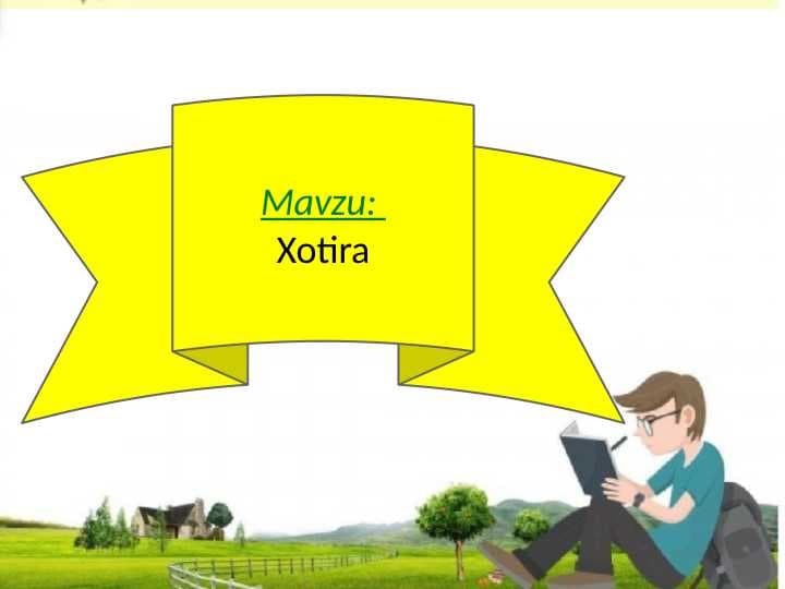 Xotira