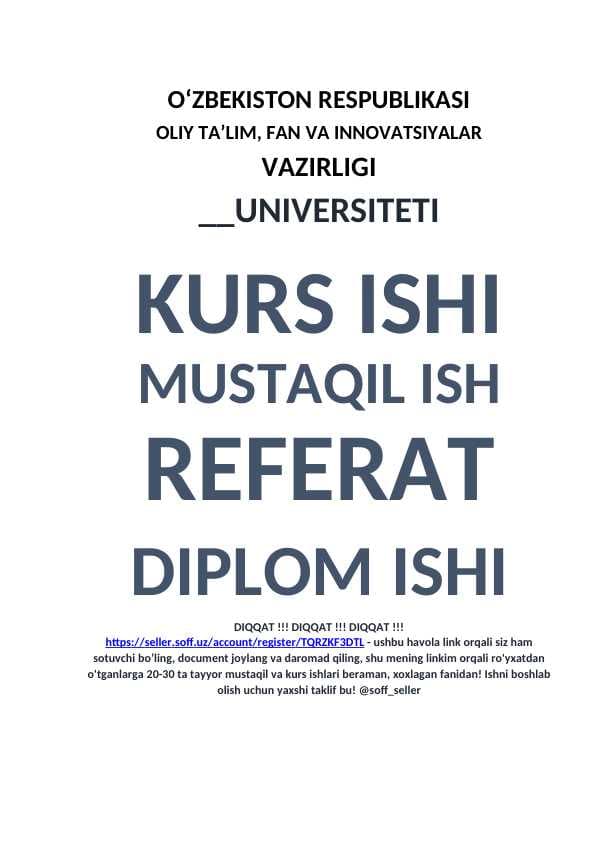 Boshlang’ich sinflarda matematika darsliklarining sinflar kesimida tahlili