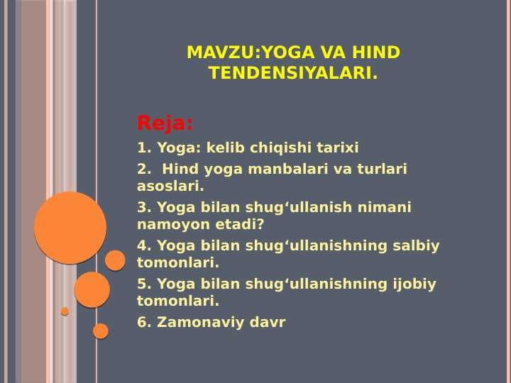 Yoga va hind tendensiyalari. 28.pptx