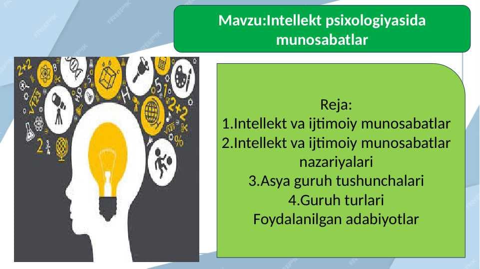 Intellekt psixologiyasida munosabatlar 20.pptx