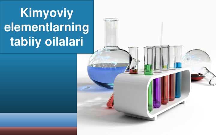 Kimyoviy elementlarning tabiiy oilalari