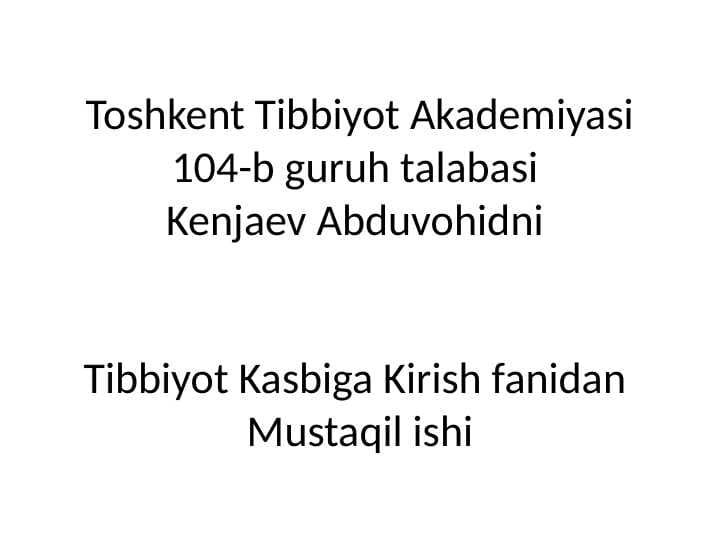 Parhez tushunchasi. Parhez usullari. Bemorlarni ovqatlantirish usullari.