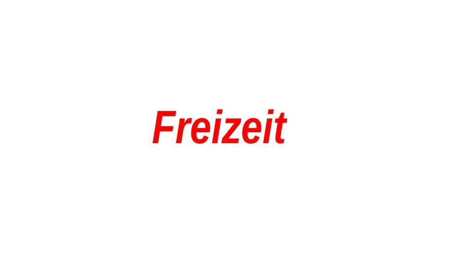 freizeit