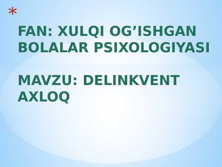 DELINKVENT AXLOQ