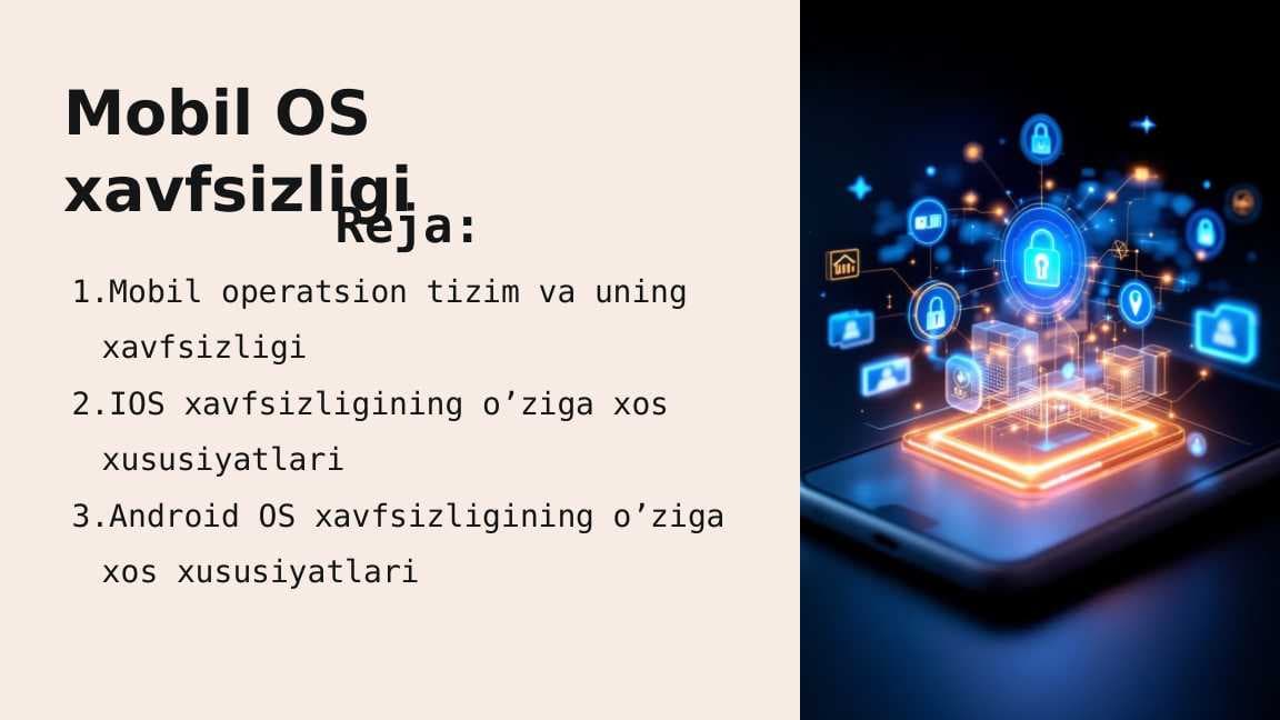 Mobil OS xavfsizligi