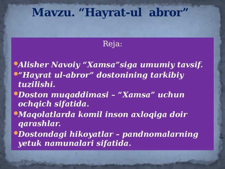 Hayrat-ul  abror
