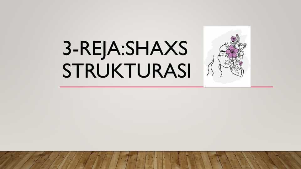 Shaxs Strukturasi
