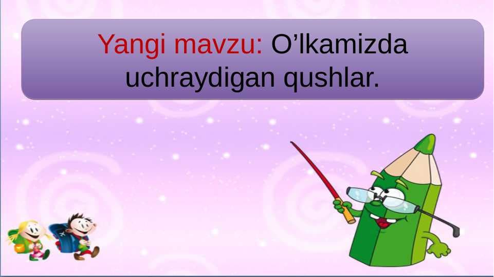 ENG MUXIM ASOSLARNING ISHLATILISHI