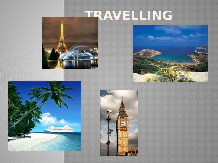 TRAVEL INGLIZ tilida slayd