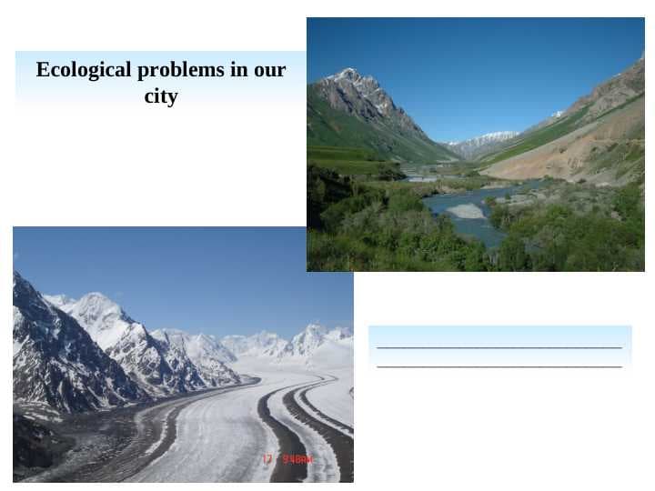 Ecological problems in Uzbekistan