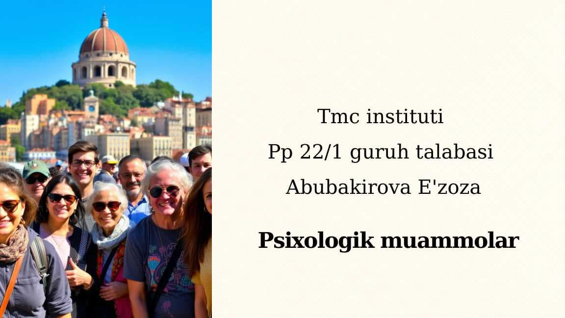 Psixologik muammolar