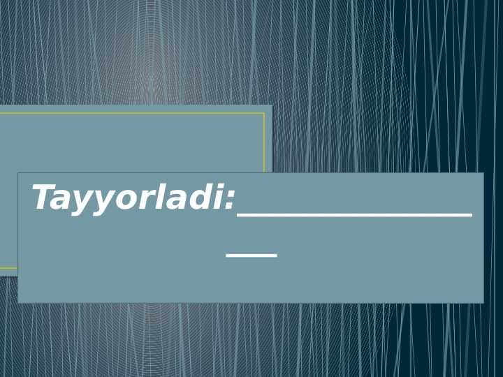 PSIXOFIZIOLOGIYA PREDMETI VA VAZIFALARI
