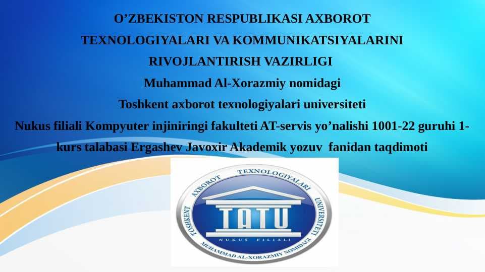 Referat matni ,uning tuzilishi va ifoda materialining xususiyatlari