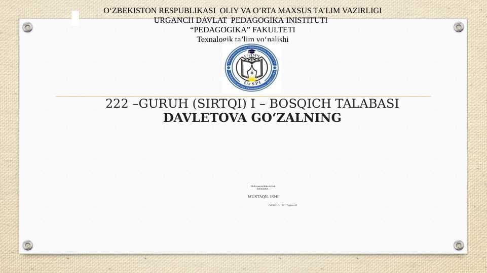 Xonadon va ofislar interyeri