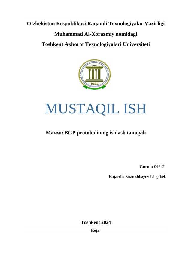 BGP protokolining ishlash tamoyili.docx