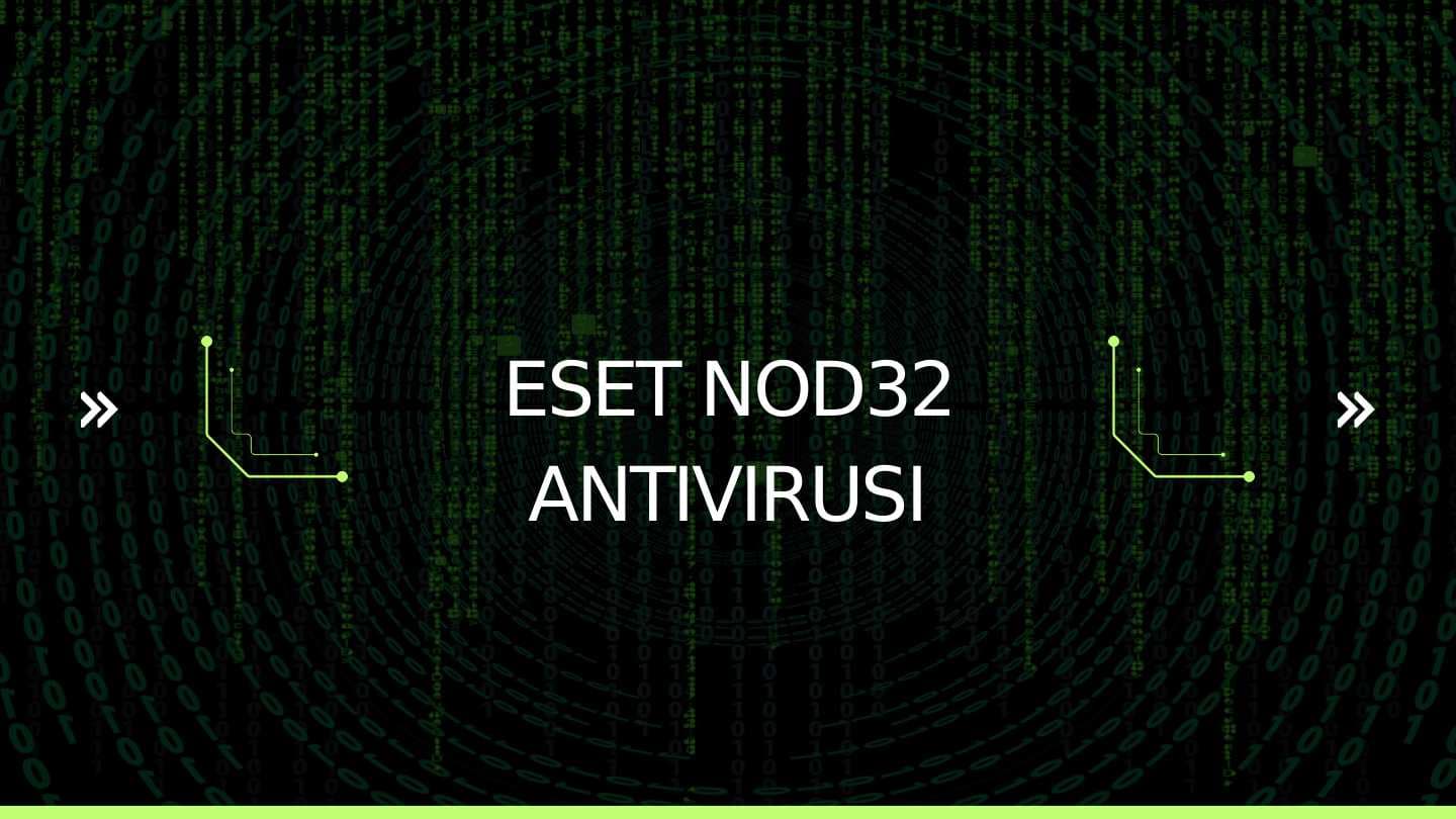 ESET NOD32 ANTIVIRUSI