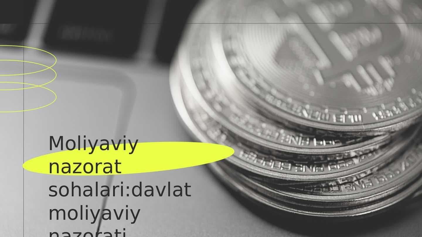 Moliyaviy nazorat sohalari:davlat moliyaviy nazorati, nodavlat moliyaviy nazorat