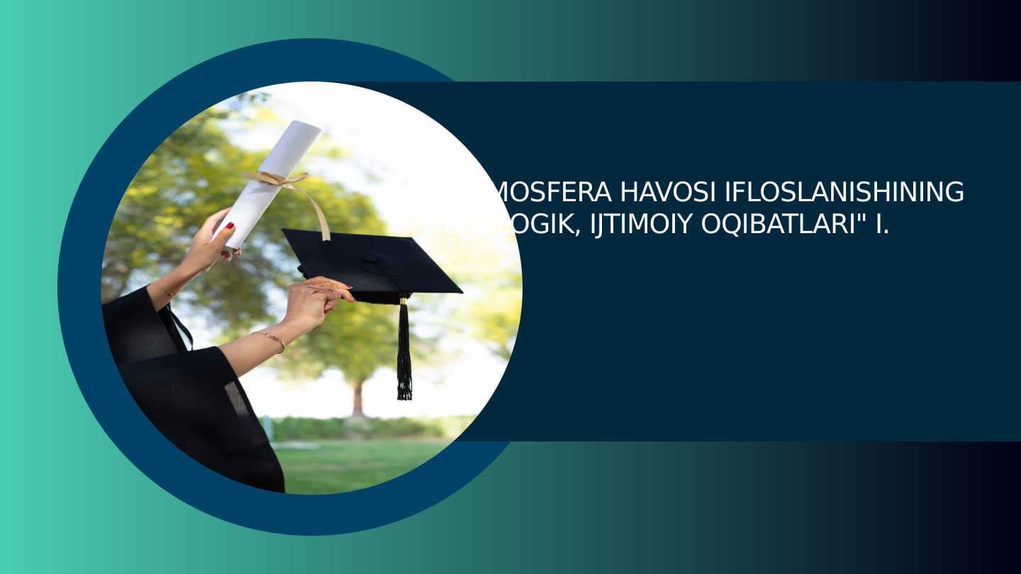 Atmosfera havosining ifloslanishi