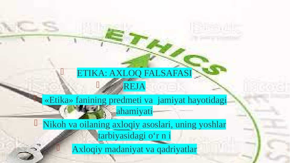 AXLOQ FALSAFASI