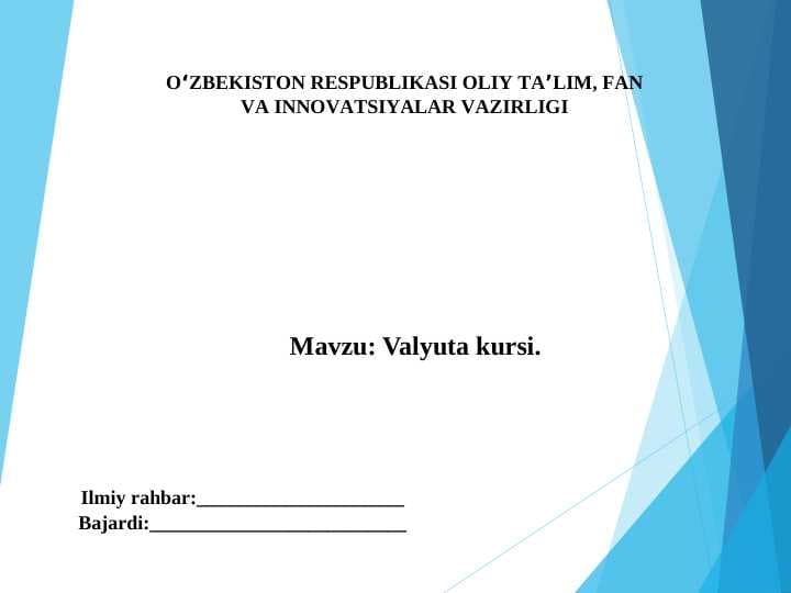 Valyuta kursi