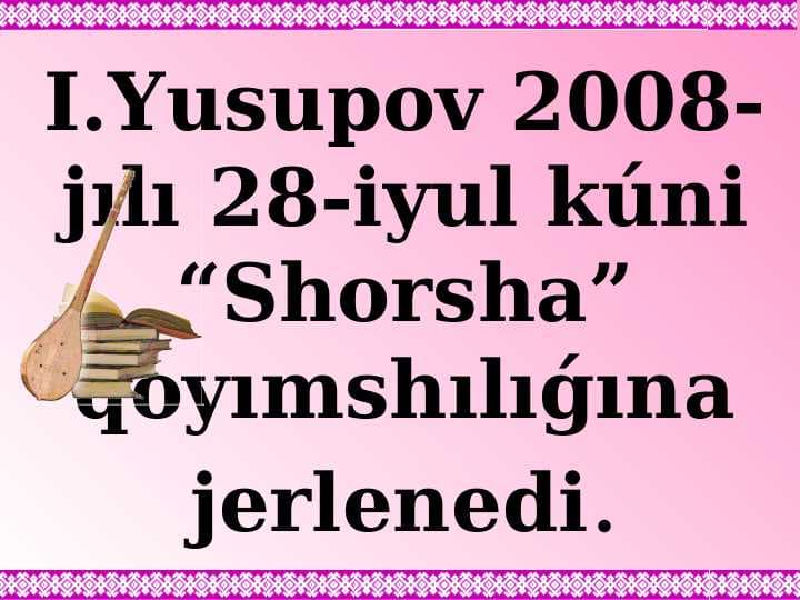 Ibrayim haqqında
