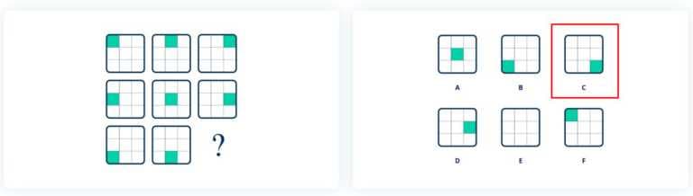 IQ TEST SHAKLLAR 2025