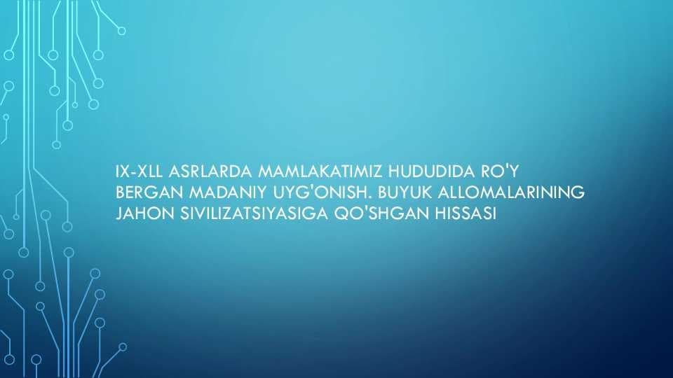 Madaniy uyg'onish