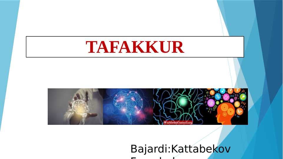 Tafakkur  slayd