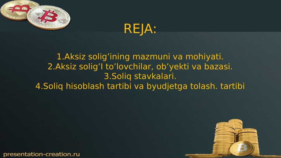 Aksiz solig’I