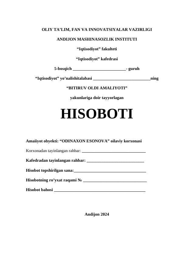 polietilen va PVX plyonkalarini ishlab chiqarish