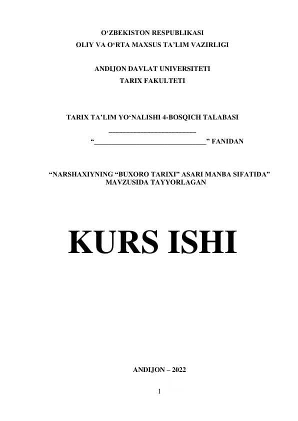 Tayyor NArshaxiy Buxoro tarixi.pdf Yuklandi 432 KB
