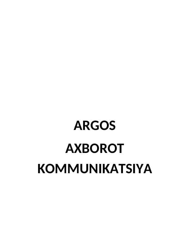 KOMPYUTER TESTI ARGOST TEST 2025