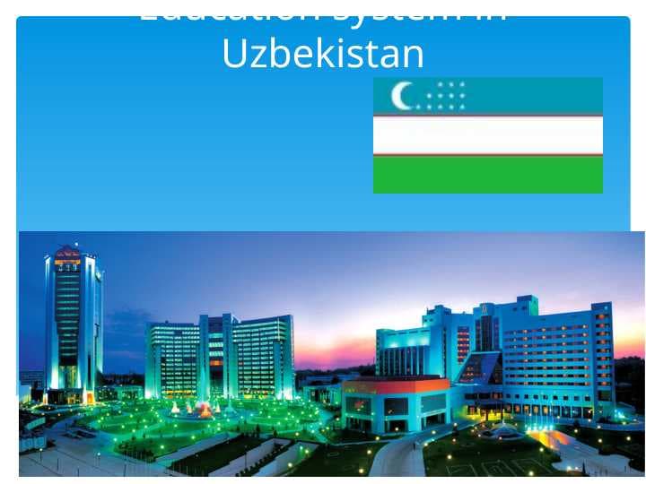 Education in uzbekistan