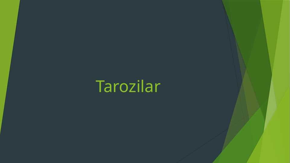 Tarozilar