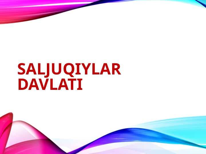Saljuqiylar davlati