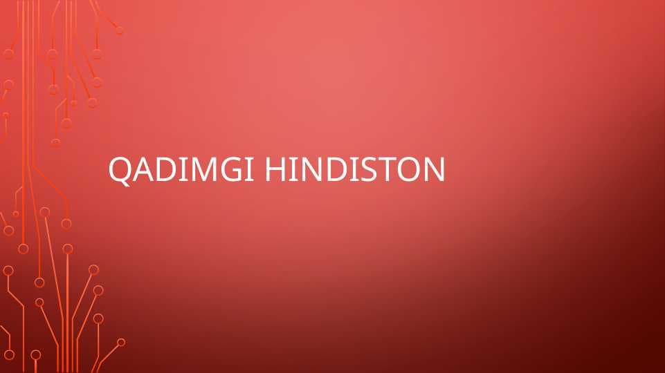 Qadimgi Hindiston
