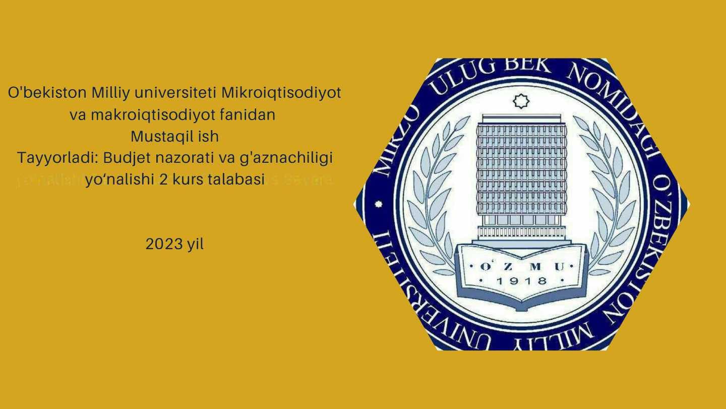 Mavzu:Naflik va chekli naflik, chekli naflikni kamayish qonuni