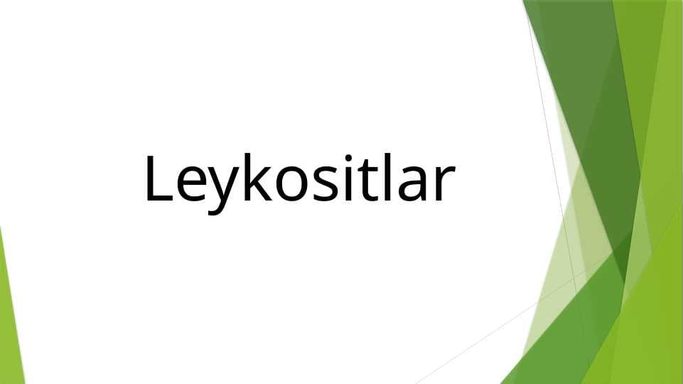Leykositlar