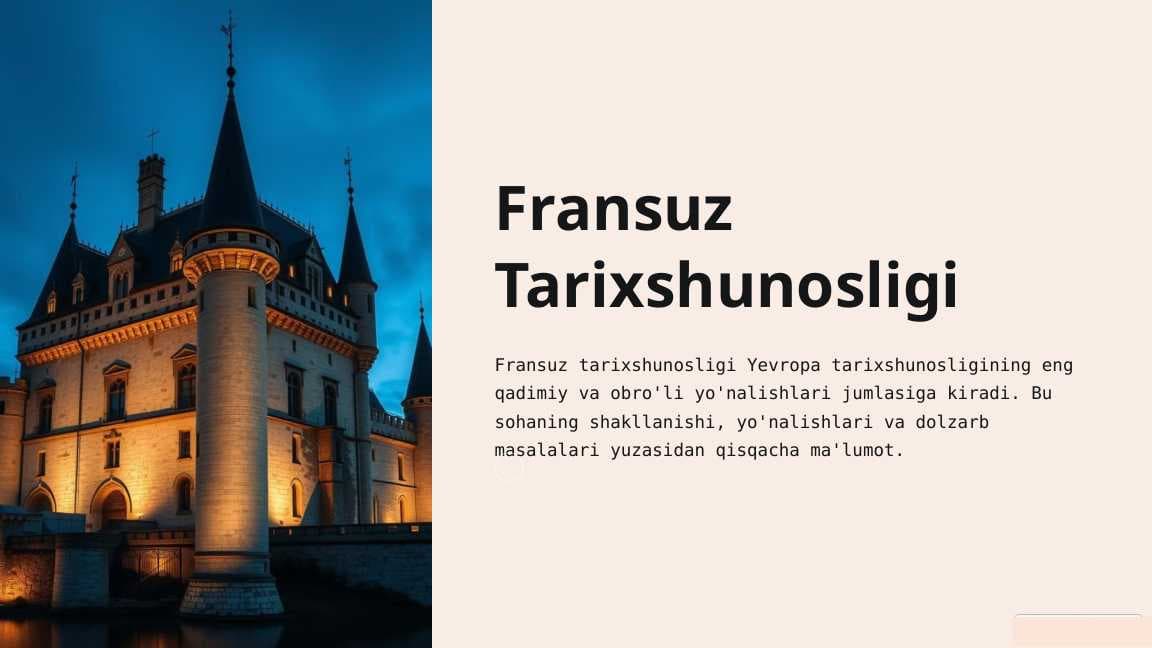 Fransuz-Tarixshunosligi